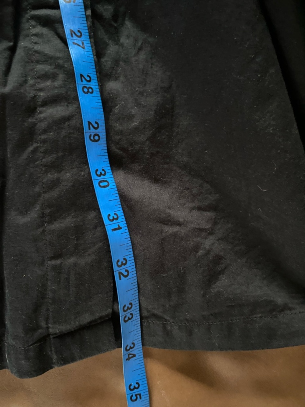 Banana Republic Black 100% Cotton Shirtdress, Size Small - Picture 9 of 10